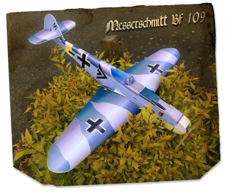 Messerschmitt Bf 109 Rc Plan