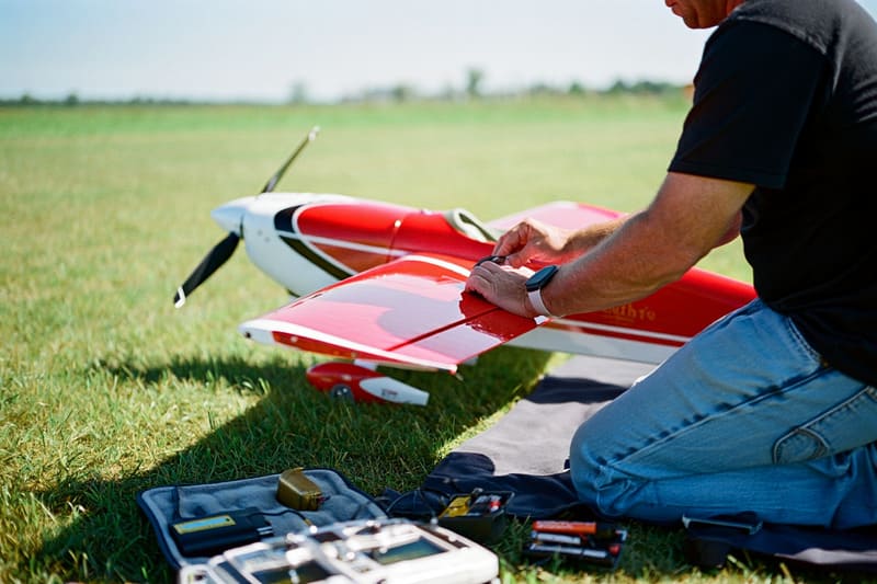 Check list sur un avion rc