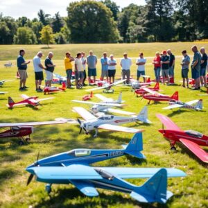 groupe-de-passionns-daromodlisme-runis-sur-un-terrain-changeant-conseils-et-astuces-divers-m