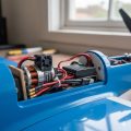 vue rapporché moteur brushless
