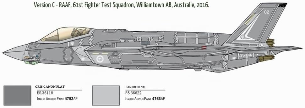 Italeri - Maquette - F-35A, I1409 - image 6