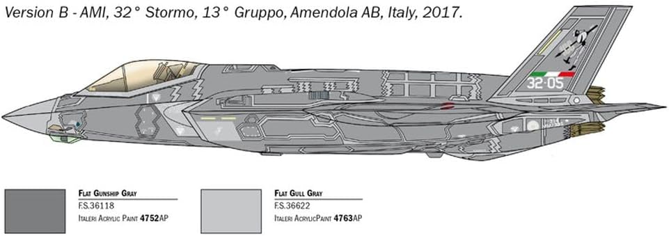 Italeri - Maquette - F-35A, I1409 - image 5