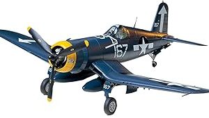 Tamiya – 61061 – Maquette – Corsair F4U-1D – Echelle 1:48, Bleu