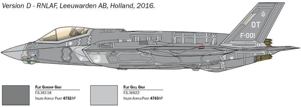 Italeri - Maquette - F-35A, I1409 - image 7