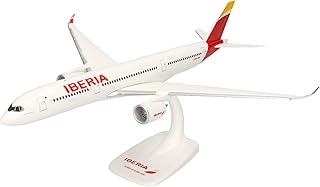 Herpa Maquette Avion Iberia Airbus A350-900 – EC-MXV “Plácido Domingo”, echelle 1/200, Snap-fit Model, pièce de Collection, d'avion avec Support, Figurine Plastique - Échelle 1:200 - image 1