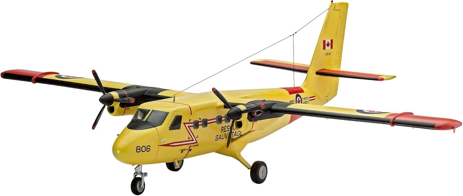 Revell - 04901 - Maquette D'aviation - DH C-6 Twin Otter - 95 Pièces, Jaune - image 4