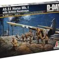 Italeri - I1356 - Maquette - Aviation - Planeur As.51 Horsa + Paras - image 1