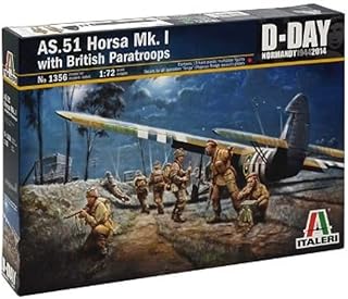 Italeri - I1356 - Maquette - Aviation - Planeur As.51 Horsa + Paras - image 1
