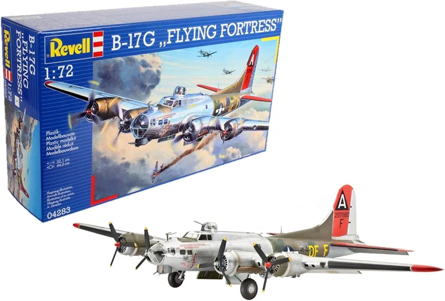 Revell - 4283 - Maquette Classique à Peindre et à Coller - B-17G Flying Fortress, Multi-colore - image 2