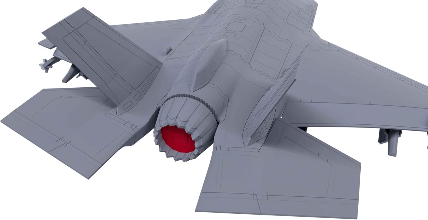 Revell 03799 Lockheed Martin F-35A Avion de Chasse à l'échelle 1:72 Maquette en Plastique Non construit/Non Peint, Couleur moulée - image 8