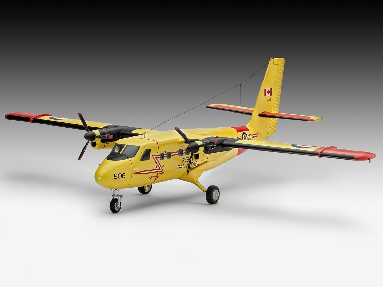Revell - 04901 - Maquette D'aviation - DH C-6 Twin Otter - 95 Pièces, Jaune - image 8