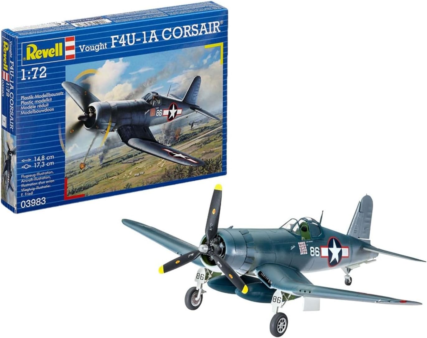Revell Avion, 03955, Bleu - image 15