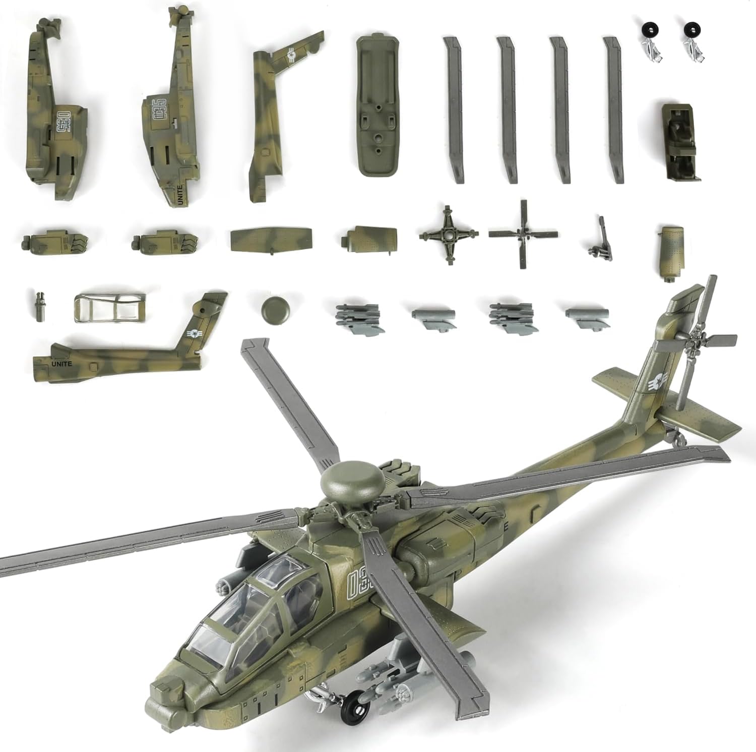 1/72 Rafale Maquette Avion de Chasse Kit Assemblage Rapide | 31 pièces avec socle cadeau garçons hommes déco bureau collection sans colle sans peinture maquette à emboîter - Échelle 1:72 - image 10