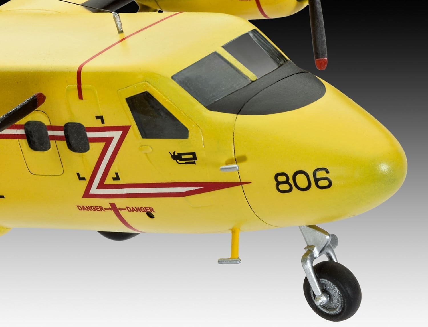 Revell - 04901 - Maquette D'aviation - DH C-6 Twin Otter - 95 Pièces, Jaune - image 5