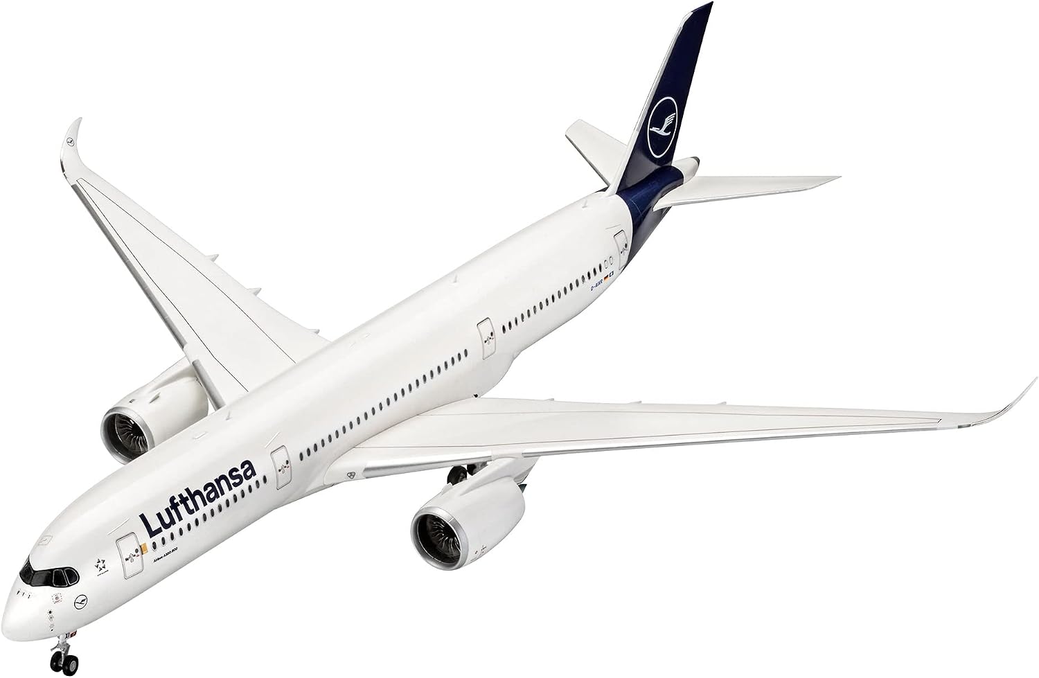 Revell 03881 Maquette d'Avion Airbus A350-900 Lufthansa, Échelle 1/144, Blanc - Échelle 1:144 - image 4