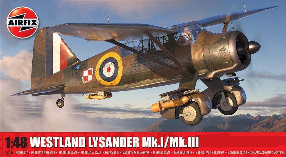 Airfix A07116 Westland Lysander MK.I/MK.III, Avion à partir de 8 Ans - image 2