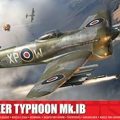 Airfix - A02041B - Hawker Typhoon MK. Ib Kit de Modèle en Plastique pour Avion Militaire - Échelle 1:72 - image 1