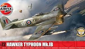 Airfix – A02041B – Hawker Typhoon MK. Ib Kit de Modèle en Plastique pour Avion Militaire – Échelle 1:72