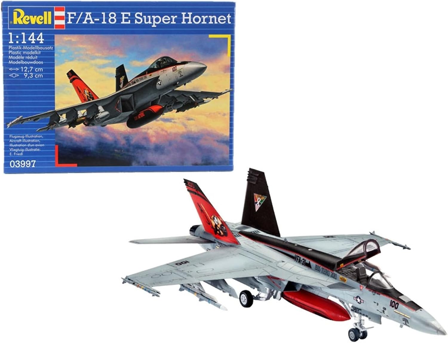 Revell - 03960 - Maquette - F-14D Super Tomcat - Echelle 1/72 - Échelle 1:72 - image 14