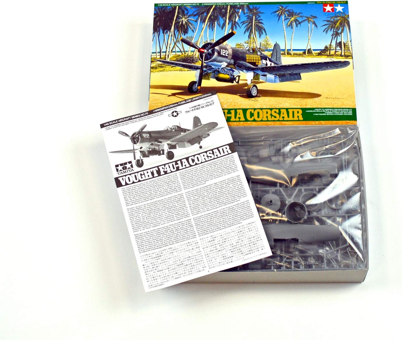 Tamiya - 61070 - Maquette - Corsair F4U-1A - Echelle 1:48 - image 3
