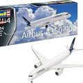 Revell 03881 Maquette d'Avion Airbus A350-900 Lufthansa, Échelle 1/144, Blanc - Échelle 1:144 - image 1