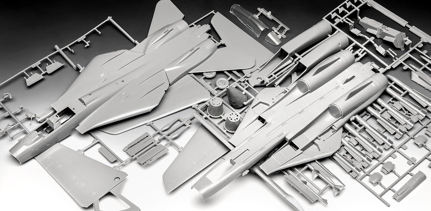Revell-F-14 A Tomcat Top Gun Maquette, 3865, Non laqué RV03865 - Échelle 1:48 - image 7