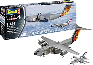Revell Modélisme I Air Defender I Kit de construction I Échelle 1:144 I 223 pièces I Kit de bricolage à partir de 12 ans I Maître de précision dans le ciel Molded Color - image 1