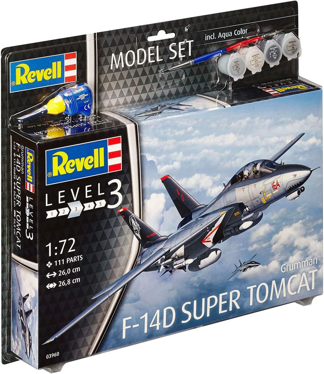 Revell - 03960 - Maquette - F-14D Super Tomcat - Echelle 1/72 - Échelle 1:72 - image 16
