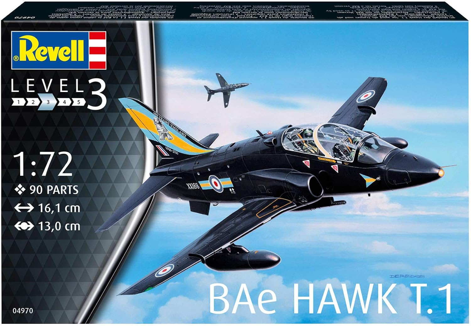 Revell 04970 Maquette d'avion Bae Hawk T.1 - échelle 1/72 - Niveau 3/5 - Échelle 1:72 - image 3