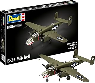 Revell - 03650 - Maquette Easy Click d'avion B-25 Mitchell, 1/72 - Échelle 1:72 - image 1