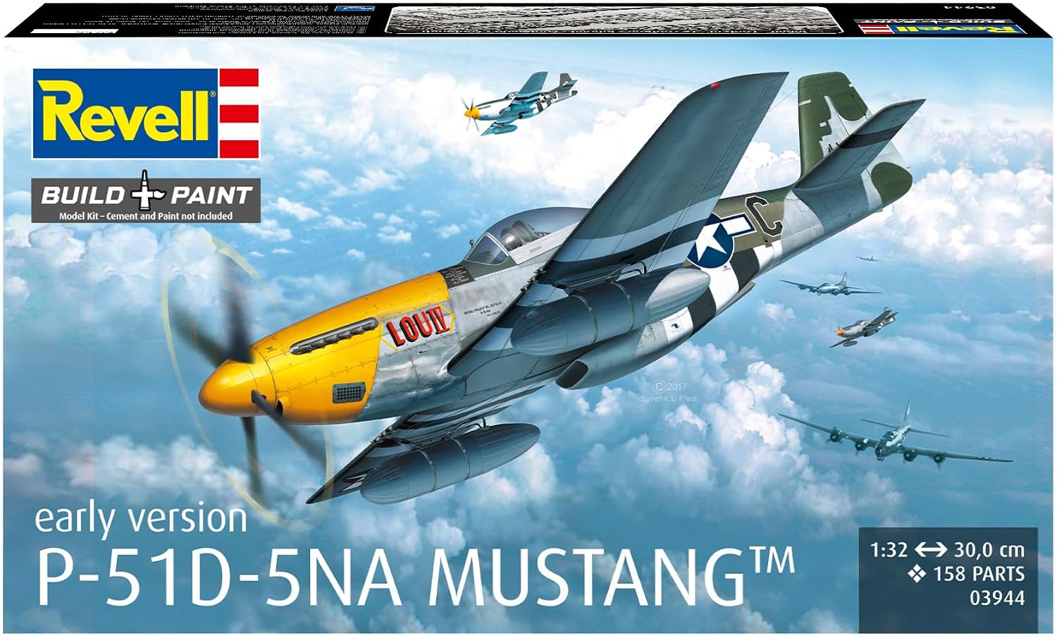 Revell 03944 Maquette d'avion Mustang P-51d - image 3