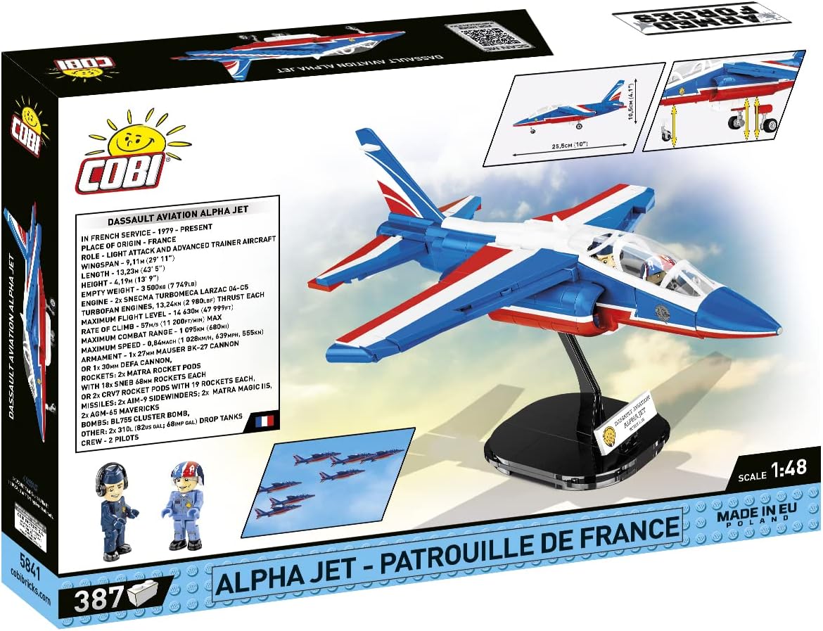 COBI Alpha Jet - Patrouille De France - image 3