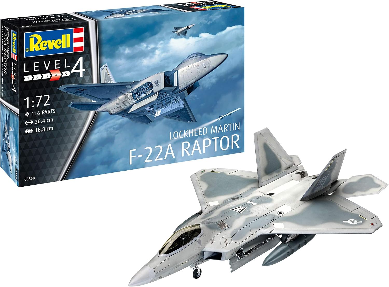 Revell-F-16D Tigermeet 2014, 1:72, 21,3 cm Maquette Avion, 03844, Multicolore - image 10