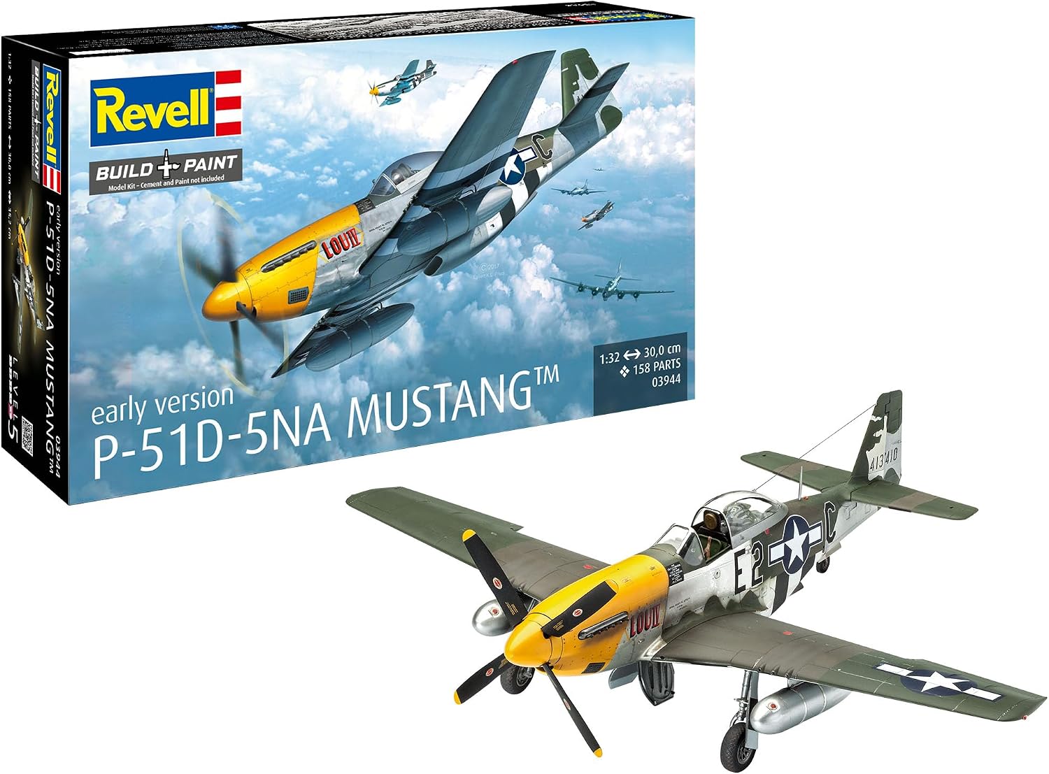 Revell 03944 Maquette d'avion Mustang P-51d - image 2