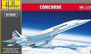Heller – 80445 – Construction Et Maquettes – Concorde – Echelle 1/125ème – Échelle 1:125