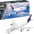 Revell Maquette Avion Boeing 747-8 Lunfthansa Nouvelle livrée - Échelle 1:144 - image 1