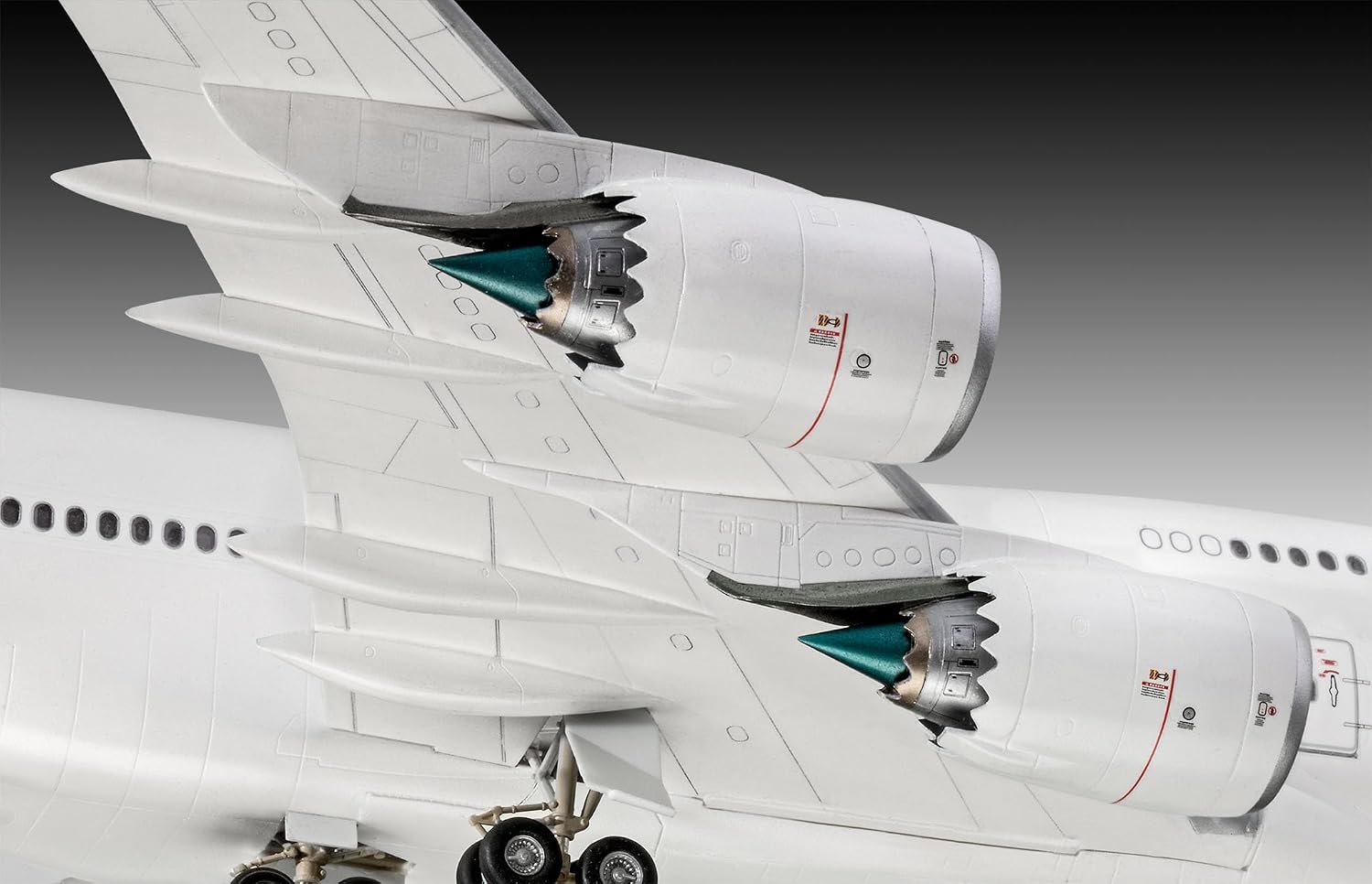 Revell Maquette Avion Boeing 747-8 Lunfthansa Nouvelle livrée - Échelle 1:144 - image 6