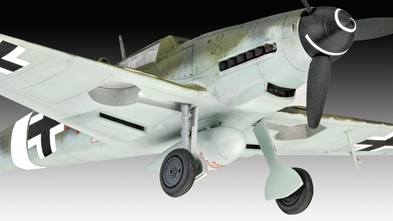 Revell 03710 - Set de 2 maquettes d'avions de Combat Bf109G-10 & Spitfire à Construire, échell 1/72 - image 7
