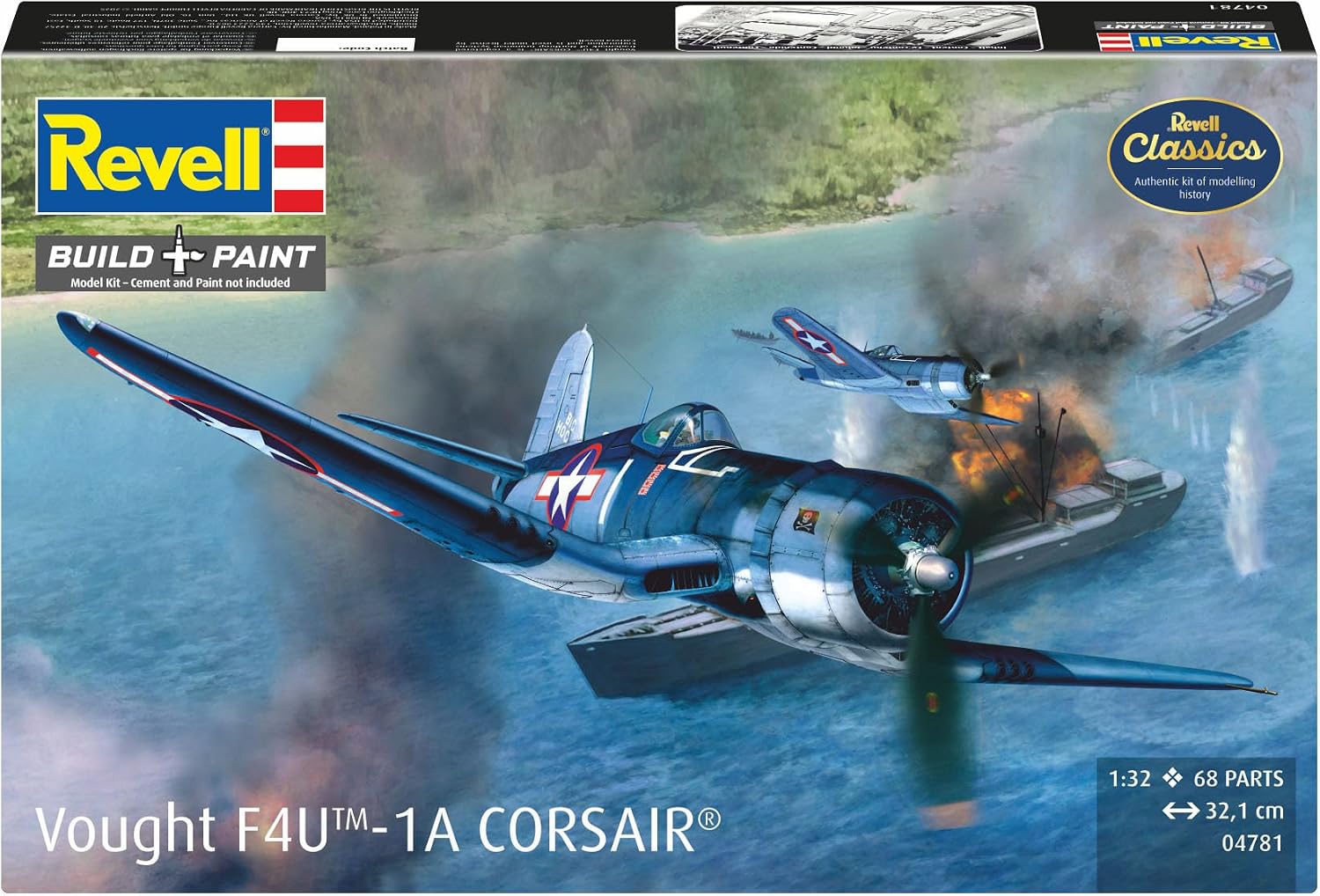 Revell - 04781 - Maquette - 2-Roues - Vought F4u-1d Corsair - image 3
