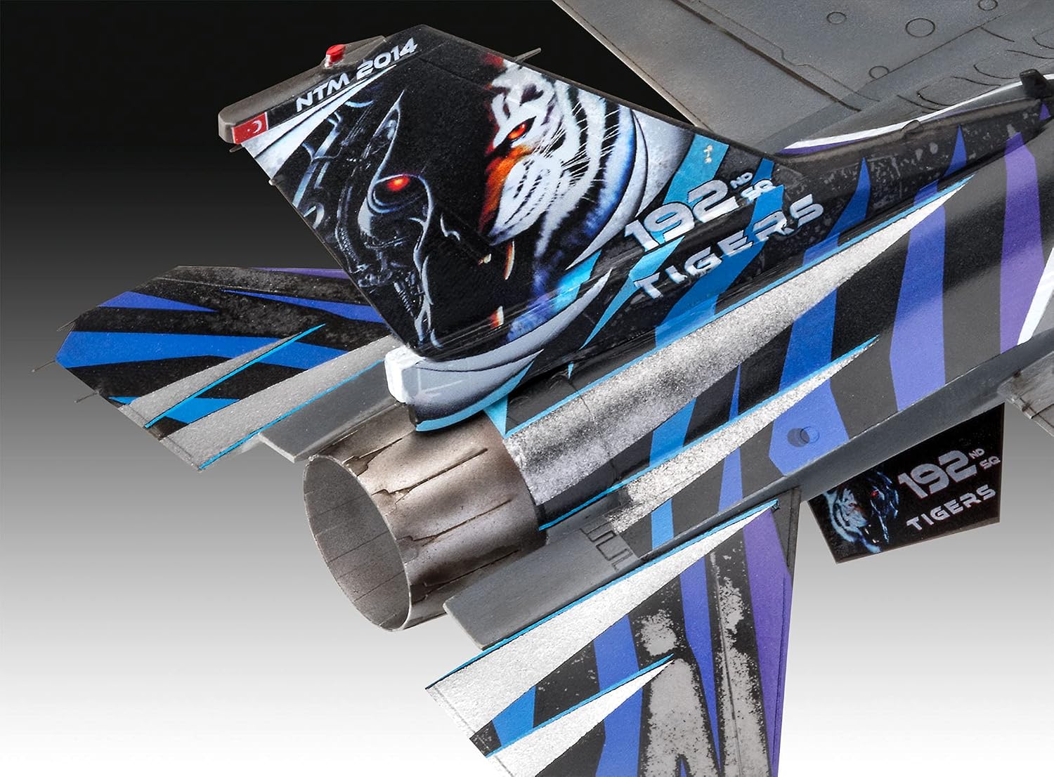 Revell-F-16D Tigermeet 2014, 1:72, 21,3 cm Maquette Avion, 03844, Multicolore - image 6