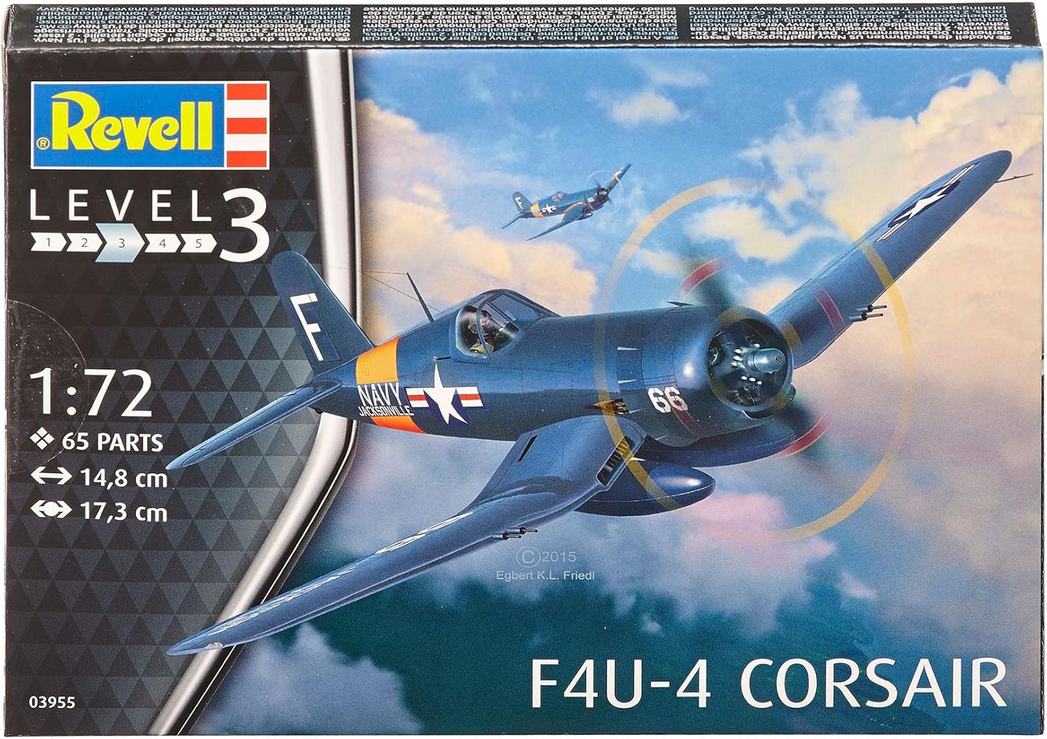 Revell Avion, 03955, Bleu - image 3