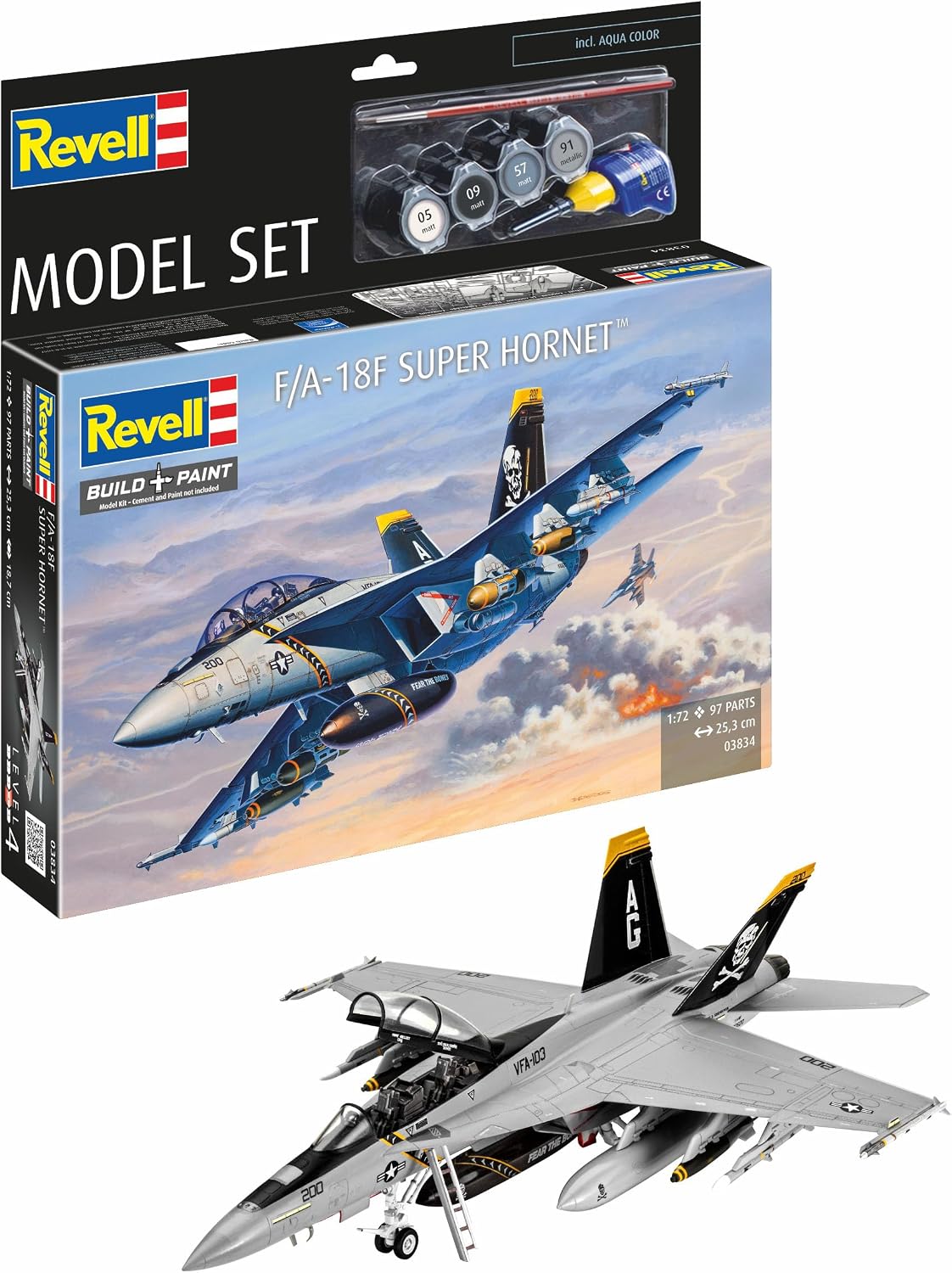 Revell - 03960 - Maquette - F-14D Super Tomcat - Echelle 1/72 - Échelle 1:72 - image 11