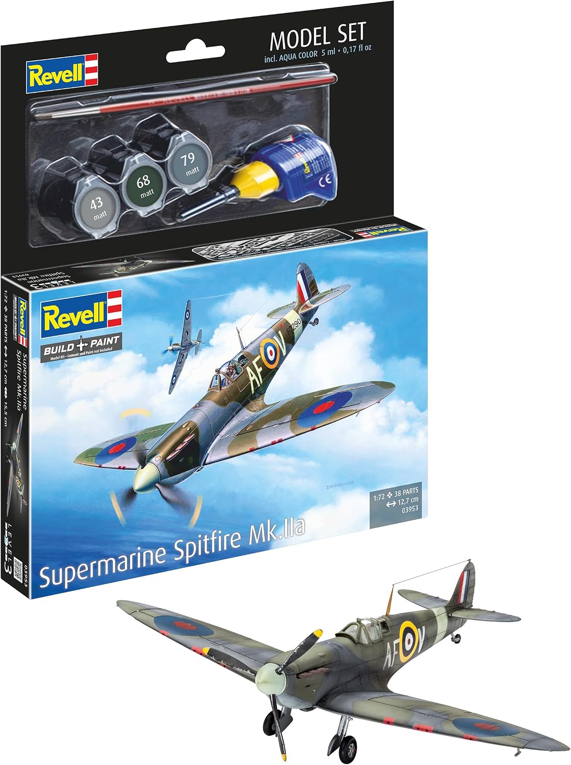 Revell 63897 Modèle Kit Super Marine Spitfire M L'échelle 1 : 72 - image 10