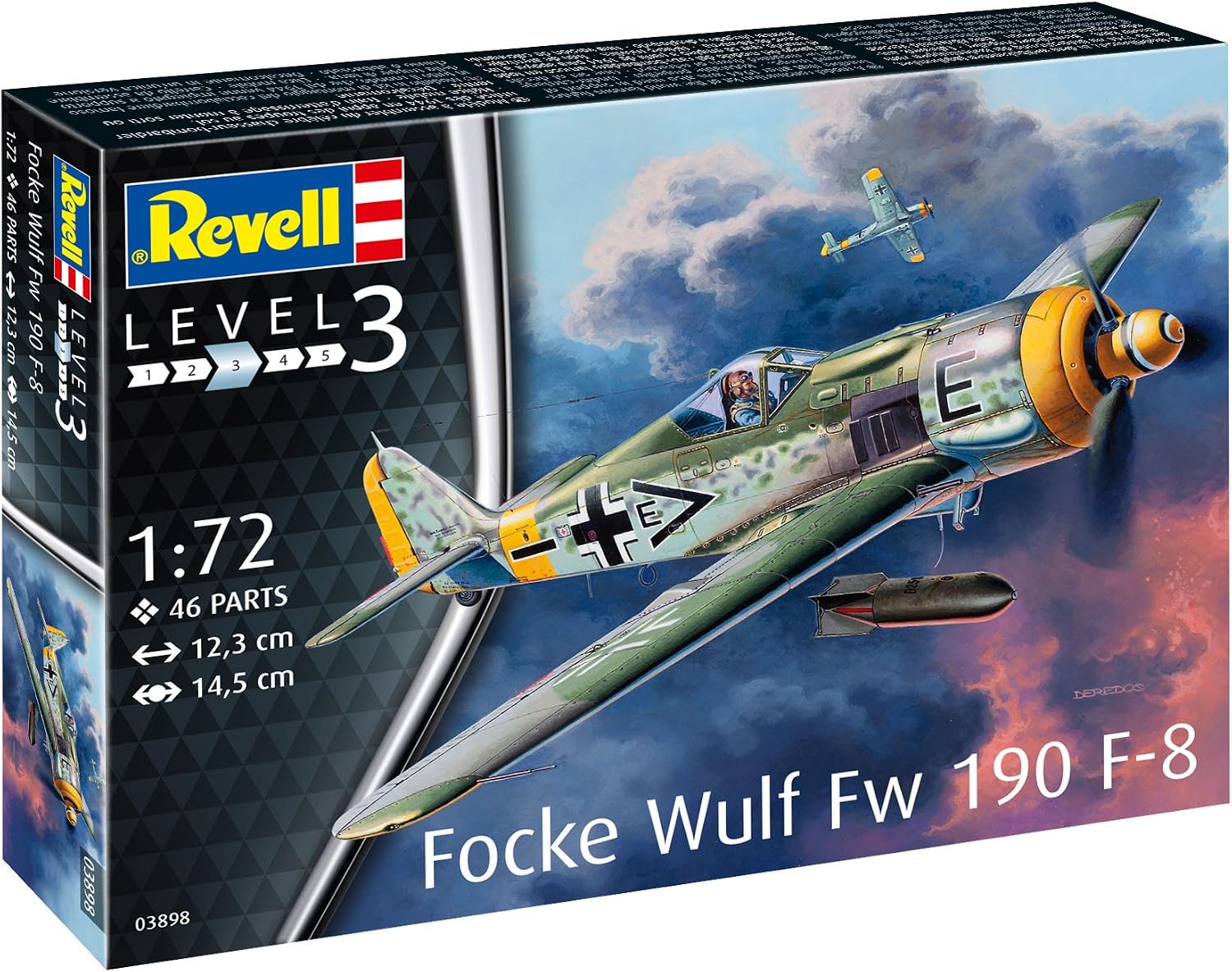 Revell - Focke Wulf FW190 F-8 Maquette Avion, 03898 - image 10