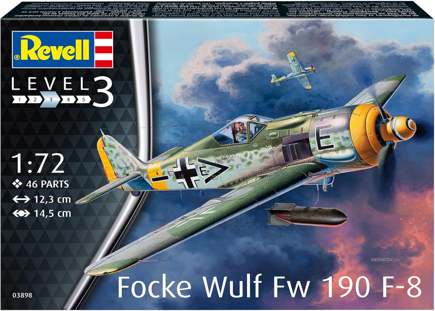 Revell - Focke Wulf FW190 F-8 Maquette Avion, 03898 - image 3