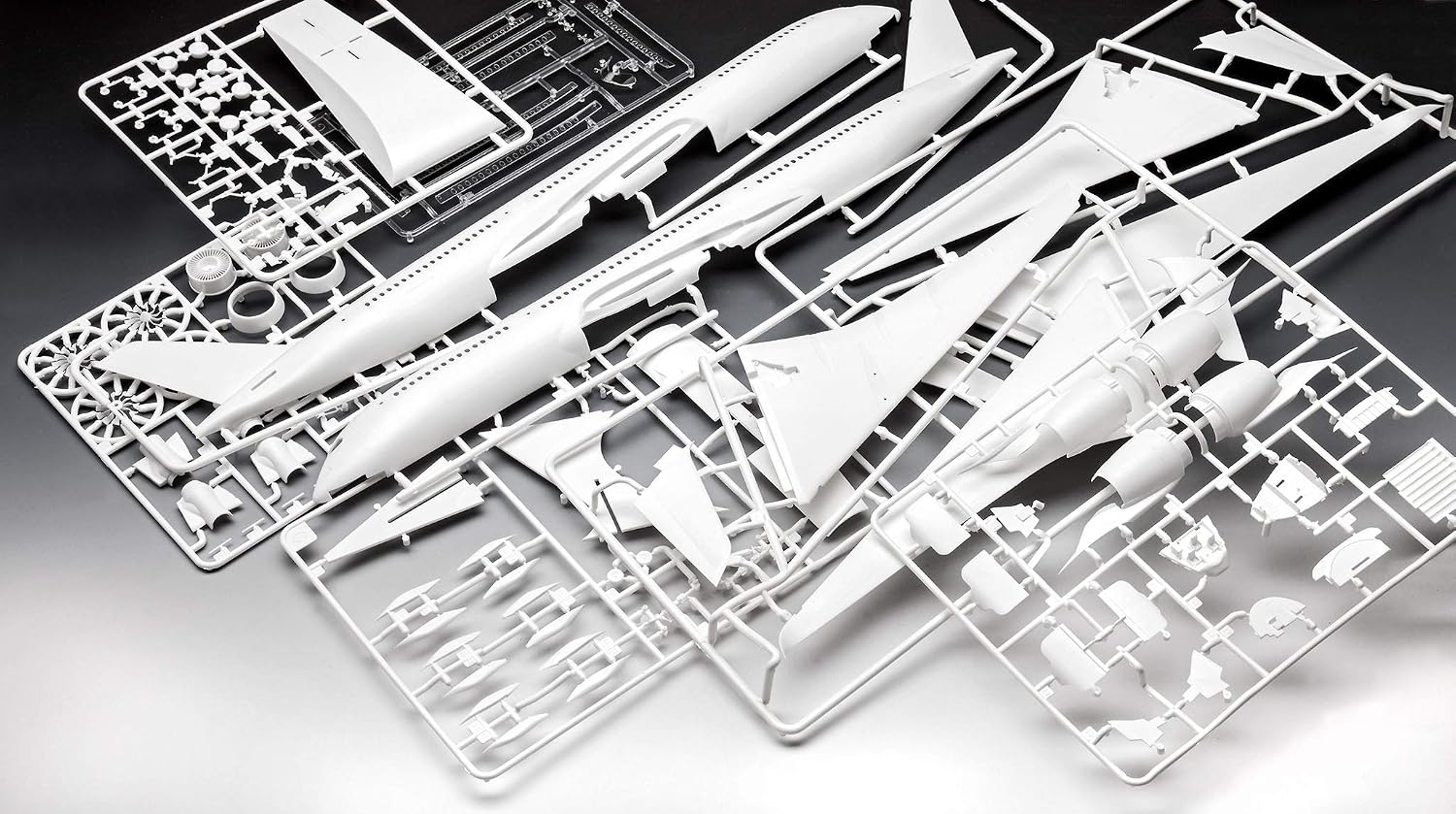 Revell 03881 Maquette d'Avion Airbus A350-900 Lufthansa, Échelle 1/144, Blanc - Échelle 1:144 - image 8
