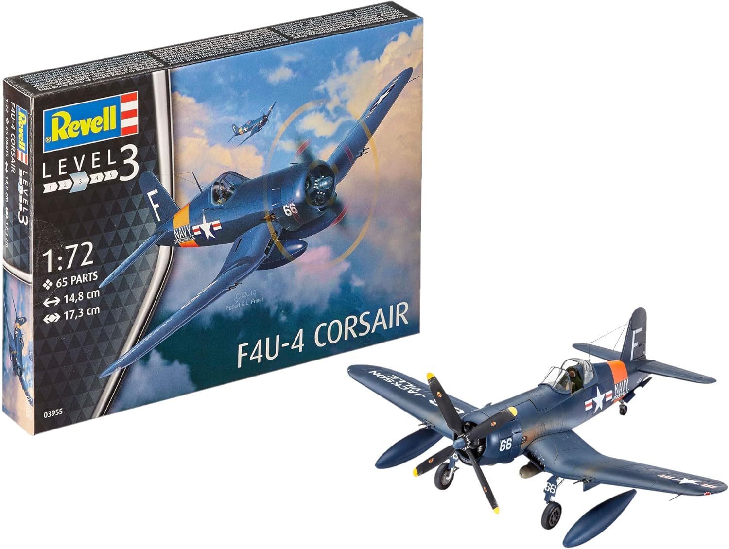 Revell Avion, 03955, Bleu - image 2