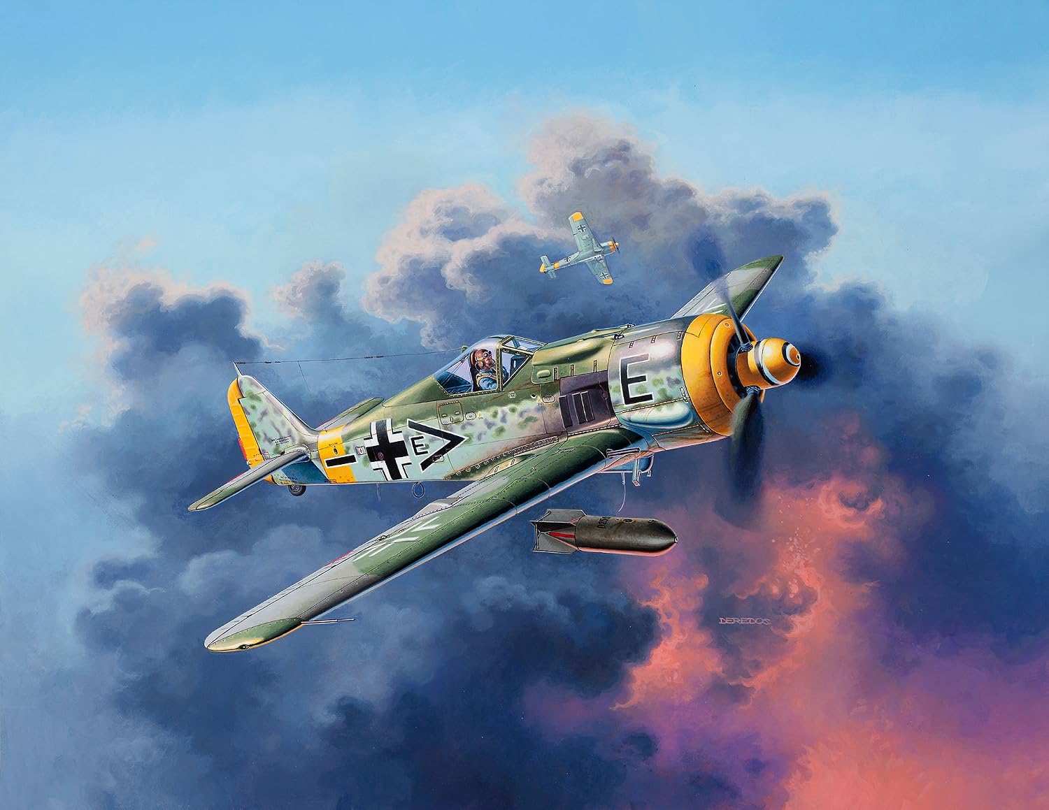 Revell - Focke Wulf FW190 F-8 Maquette Avion, 03898 - image 9