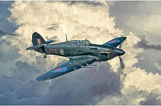 Italeri 2828 1:48 Hurricane MK.II C - modélisme, Kit, Modèle de Sol, Hobby, Colle, Kit Plastique, détaillé, Gris - image 1