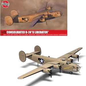 Airfix – 1/72 Consolidated B-24D Liberator – Maquette en Plastique – Échelle : 1:72